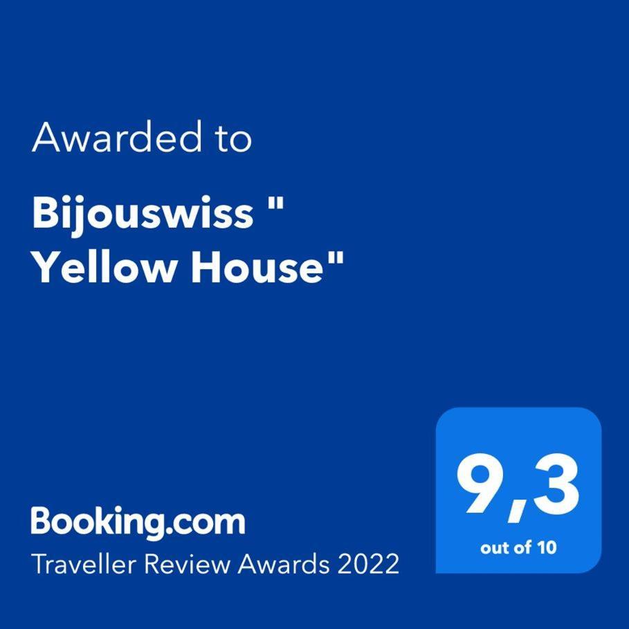 Bijouswiss " Yellow House" Oberterzen Exterior foto
